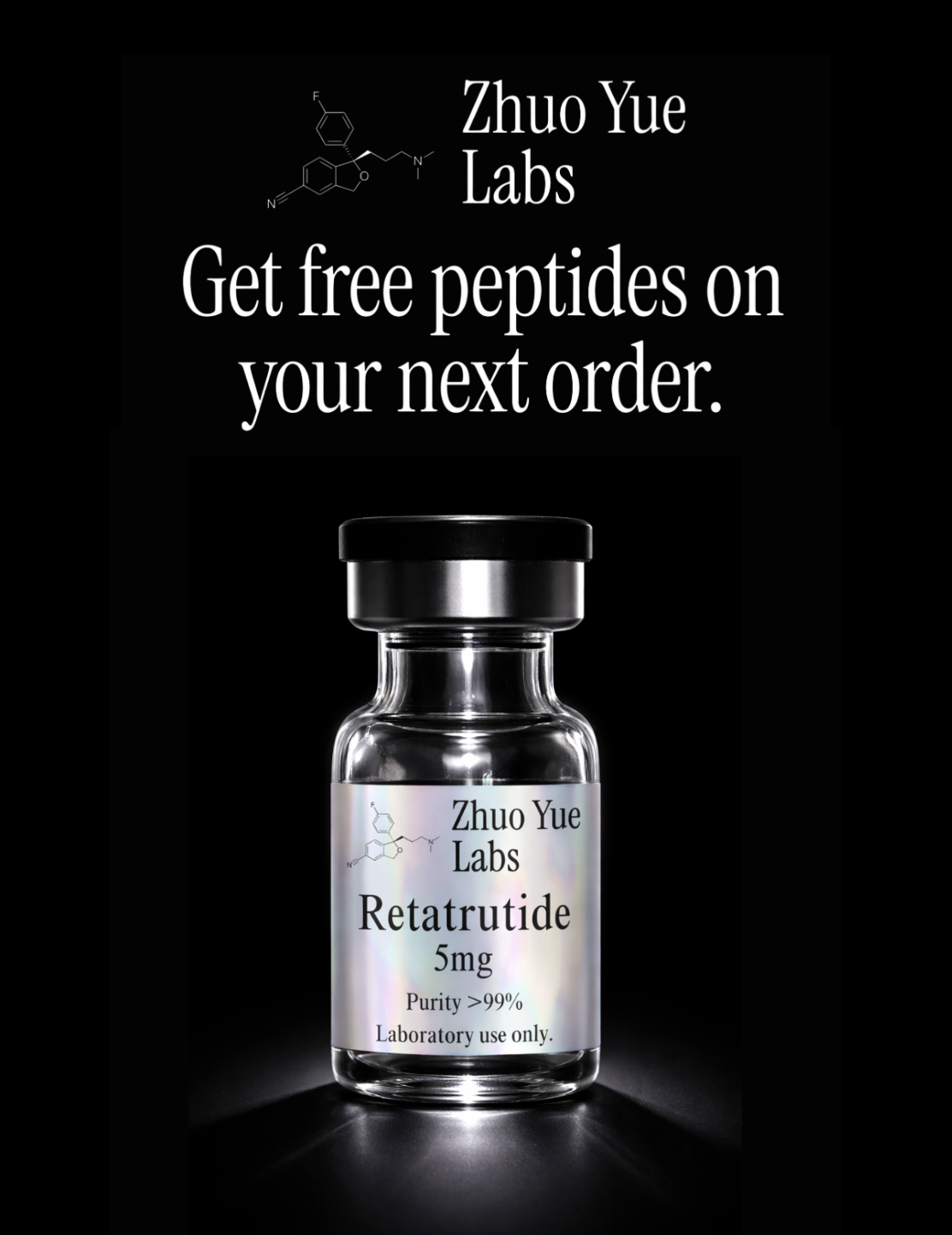 Zhuo Yue Labs mailing list offer